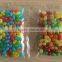 Halal Pecitin Fruity colorful jelly beans