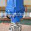 ANSI 1000WOG electric thread explosion-proof high pressure 3 way ball valve ac380v