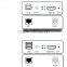 support KVM IR HDMI Extender 120m over TCP/IP with USB one to many ethernet swicth