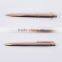 High Quality Rose Gold Promotional Metal Ball Pen as High Grade Gift