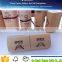 custom natural color small bark box packing box