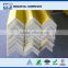 UV - resistant weather resistance Extrusion yellow Fiberglass profile