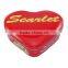 heart shape chocolate packaging box