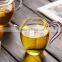 220ml borosilicate glass tea cup with handle borosilicate glass coffee cup