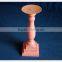 2015 latest design high quality handmade decorative small wooden candle holder