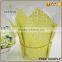 decoration supply golden film flower pots wholesale