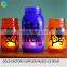 tall metal candle holders Halloween jar