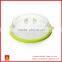 Superimposed silicone lids