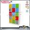 15 doors metal square small storage key lockers for sale