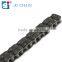 Durable british standard 40Mn steel transmission roller chain kit china 06b chain and sprocket drive