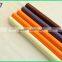 color painting wooden stick for cleaning tools