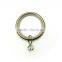 Silent Antique Brass Plated Curtain Metal Rod Ring Loose Eyelet Inside Diameter 35mm - 4 Colors