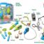 2015 new hot products fashion kid doctor kit with electronic stethoscope for importer,cheap doctor's set from icti manufacturer