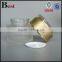 cosmetic packaging new products best sellers froste 50ml glass jar round glass jar with gold plastic lid wholesale