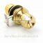 Berrylion gold plated senior ball shaped door lock