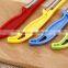 Factory price PP handle stainless steel blade brush shape potato peeler