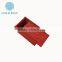 Red Color Wooden Box for Packaging Perfume Bottle