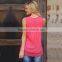 Lace Crochet Neck Latest Design Ladies Tops Image 2016