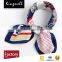 Custom High Quality Printed Silk Satin Square Scarf Lady Scarf