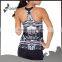 Polyester/spandex ladies new stylish casual loose tank tops