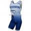 Do your own design wholesale cheap custom wrestling singlets