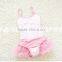 Factory price baby pink lace bikini children's swimwear kids swinwear a little baby swimwear /kids bikini