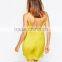 Women Pleat Front Smooth Satin Sexy Night Sleeping Dresses Wholesale