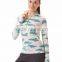 Womens Long Sleeve Casual Fitness Weae Zipper Jacket sweatshirt Without Hood