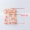 Personalized Rectangle Orange-red Heart Pattern Drawstring Organza Jewelry Bags
