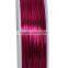 High Quality Jewelry Round Fuchsia 0.4mm Copper Beading Wire Thread Cord