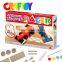 Teaching materials Color your wooden Racer