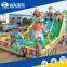 inflatable slide combo, giant bouncy castle