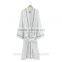 100% cotton shawl collar jacquard bathrobes for men for 5 star hotel