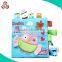 High quality DIY baby soft book handmade activity felt book