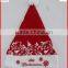 custom colored christmas santa hat for Adults