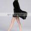 Luxury Genuine whole skin Mink Fur Long Coat with hood/mink long coat/mink colored coat