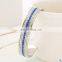 Hot Jewelry Full Crystal Bracelet Opening Bracelets 4 colors Wholesale Austria crystal Bangle One pcs