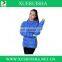 soft woman wear winter down jacket to keep warm