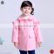 T-GC029 High Quality Wool Bomber Custom Lovely Girl Pink Tweed Jacket