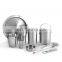 High quality stainless steel barware set/ bar tools and equipments/ metal barware