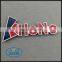 Fancy Car Decoration Custom Name Metal Painting and Brushed Engraved Aluminum Label