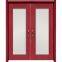 New Design White Sliding Waterproof Wpc Bathroom Door Design