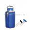 YDS-3 small capacity cryo cans portable liquid nitrogen dewar cryogenic semen tanks