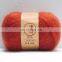 Fluffy mohair and acrylic and wool blended fancy yarn for knitting