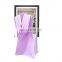 Custom outdoor wedding banquet garden stretch patio chair cover