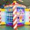 Kids Outdoor portable Vinyl Blow up 5 in 1 inflatable, interactive carnival Inflatable sport game for party and events