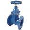 GGG40 Ductile Iron body Non Rising Stem Rubber Disc Water Gate Valve