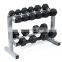 Gym Adjustable Rubber Dumbbell Hex Dumbbells Sets