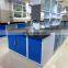 Biology laboratory island work bench /island bench/working table