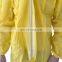 Safety Clothing Microporous Disposable Coverall Type 5/6 for Food Industry Chemical